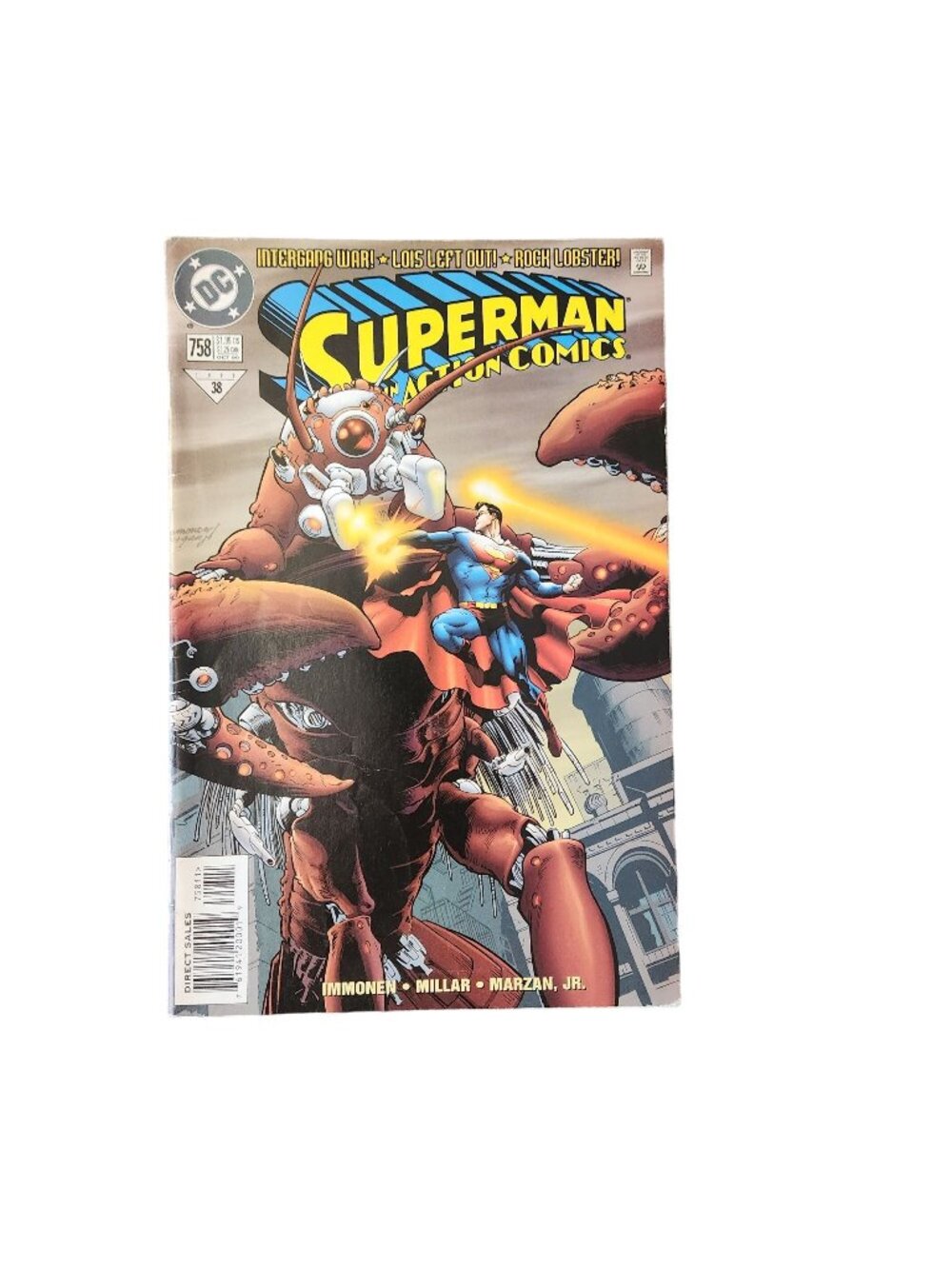 DC Comics Superman #758 Action Comics 1999 Comic Book Collector Bagged Boarded